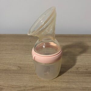 10/$25 Silicone Manual Breast Pump with Pink Accent